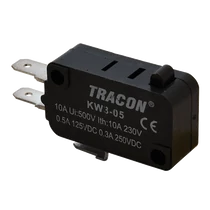 Tracon Helyzetkapcsoló, mikro, ütközős , KW3-05