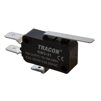 Tracon Helyzetkapcsoló, mikro, rugószáras, KW3-31