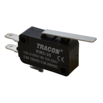 Tracon Helyzetkapcsoló, mikro, rugószáras, KW3-35