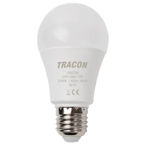 Tracon Gömb burájú LED fényforrás, LA6012W
