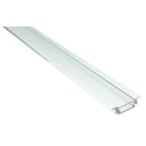Tracon Alumínium profil LED szalagokhoz, lapos, besüllyeszthető, LEDSZTRIO