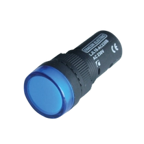Tracon LED-es jelzőlámpa, kék, LJL16-BC