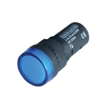 Tracon LED-es jelzőlámpa, kék, LJL16-AC230B