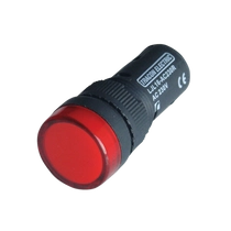 Tracon LED-es jelzőlámpa, piros, LJL16-RF