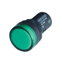 Tracon LED-es jelzőlámpa, zöld, LJL22-DC230G