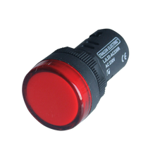 Tracon LED-es jelzőlámpa, piros, LJL22-RF