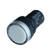 Tracon LED-es jelzőlámpa, fehér, LJL22-WD
