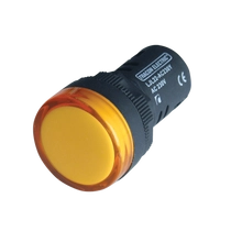 Tracon LED-es jelzőlámpa, sárga, LJL22-ACDC24Y