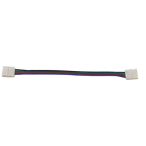 Tracon Forrasztás nélk. gyorscsatl. RGB LED szalagokhoz 15 cm vez., LSZTCRGB