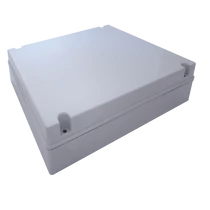 Tracon Falon kívüli kötődoboz sima oldalfallal teli fedéllel 380x300x120mm, Tracon MED383012