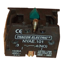 Tracon Érintkező-egység fémalapra szerelt nyomógombokhoz, NYAE101