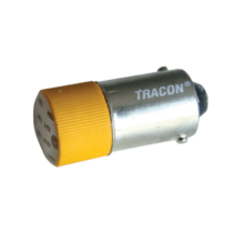 Tracon LED-es jelzőizzó, sárga, NYGL-ACDC230Y