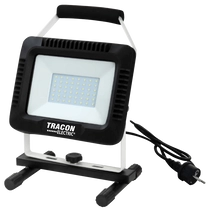 Tracon Akkumulátoros hordozható led reflektor 30W 2400lm 4000K IP65, RSMDAW30W
