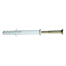 Tracon Hosszított tipli+csavar, szürke, THC8100
