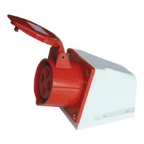 Tracon Fali ipari csatlakozóaljzat 16A-es 400V-os IP44, TICS-114