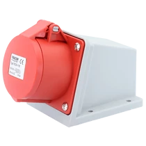 Tracon Fali ipari csatlakozóaljzat 16A-es 400V-os (3P+N+E) IP44, TICS-115