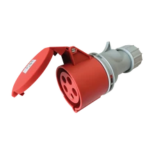 Tracon Ipari lengőaljzat 16A-es 400V-os (3P+N+E) IP44, TICS-215H