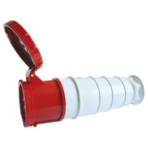 Tracon Ipari lengőaljzat 125A-es 400V-os (3P+N+E) IP67, TICS-245