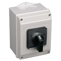 Tracon Tokozott közvetlen Y-D motor főkapcsoló, 20A, 5.5kW, 48x48mm, TKM-20/CT65