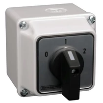 Tracon Tokozott Dahlander motor főkapcsoló, 32A, 11kW, 64x64mm, TKM-32/DT