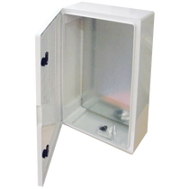 Tracon műanyag elosztószekrény, teli ajtóval,600×400×200mm szerelőlappal IP65, TRACON TME604020