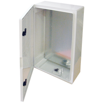 Tracon műanyag elosztószekrény, teli ajtóval,600×400×200mm szerelőlappal IP65, TRACON TME604020