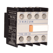 Tracon Homlokoldali segédérintkező TR1D/F és TR1E kontaktorokhoz, TR6DN31