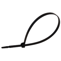 Tracon kábelkötegelő, UV-álló, fémnyelves, fekete, TU186
