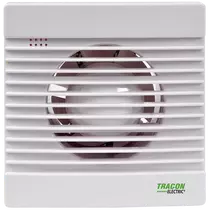 Tracon fürdőszobai elszívó ventilátor, golyóscsapágy+időzítő+v.zsalu+pára, VF100-BTSH