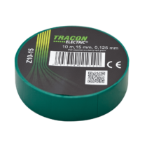 Tracon  Z10-15 Szigetelőszalag, zöld