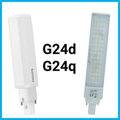 G24d G24q csapos LED izzó