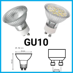 GU10 LED izzó