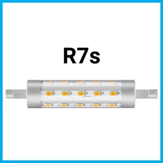 R7s LED izzó