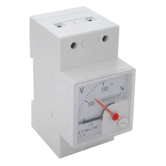 Sorolható analóg voltmérő