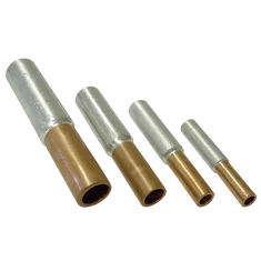 Szigeteletlen Cu-Al toldóhüvely