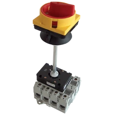 Biztonsági szakaszoló kapcsoló ajtókuplunggal