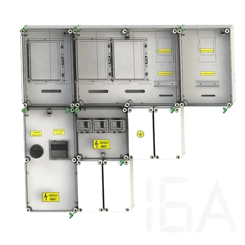 Csatári Plast PVT Á-V-Hv Fm 80A-CSF50 fogyasztásmérő szekrény