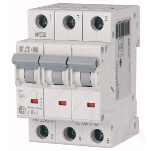 EATON HL-C40/3 xPole Home kismegszakító 4,5kA, 3P, 40A, C jelleggörbe, 194795