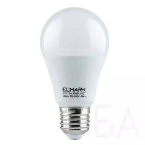 ELMARK LED PEAR A60 SMD2835 10W E27 230V meleg fehér led izzó, 99LED585