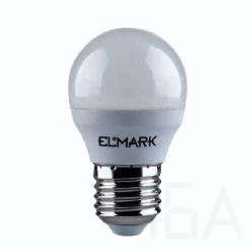 ELMARK LED GLOBE G45 6W E27 230V SMD2835 fehér led izzó, 99LED744