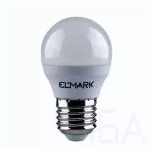 ELMARK LED GLOBE G45 6W E27 230V SMD2835 meleg fehér led izzó, 99LED745