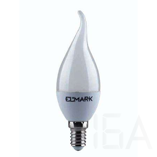 ELMARK LED FLAME 6W E14 230V SMD2835 meleg fehér led izzó, 99LED754