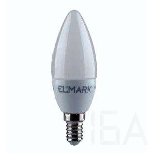 ELMARK LED CANDLE C37 8W E14 230V SMD2835 fehér led izzó, 99LED916