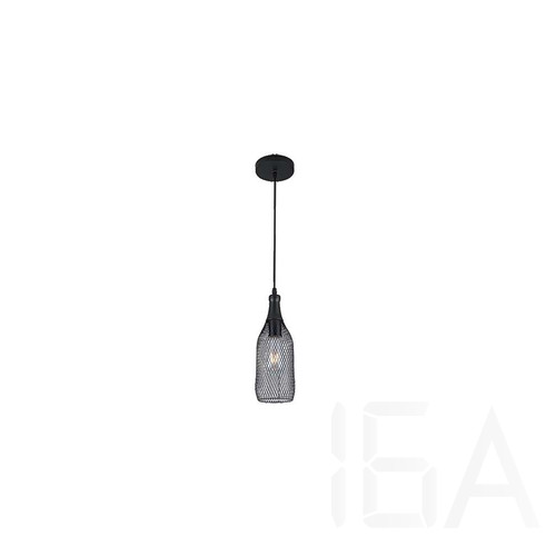 ELMARK KEN függeszték 1×E27 matt fekete, 955KEN1