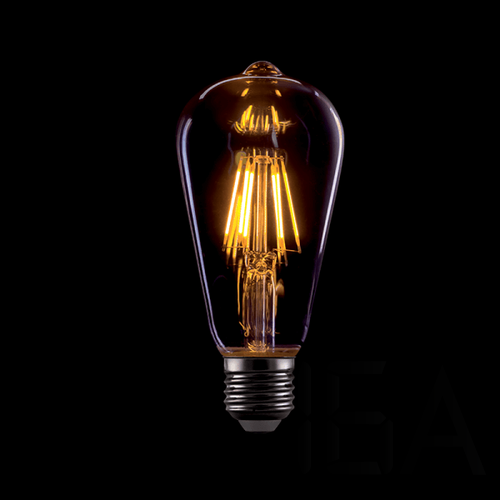 ELMARK vintage Edison LED izzó dimmelhető ST64 8W E27 2800-3200K aranyozott üveggel