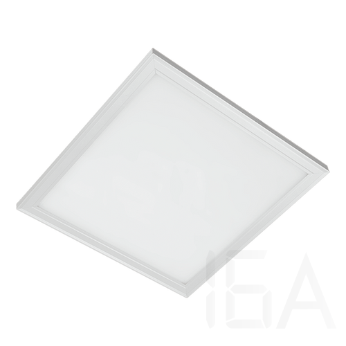 Elmark, led panel, négyzet forma, 48W, 5280lm, 6400K, fehér keret, 595x595mm, 92PANEL028CW