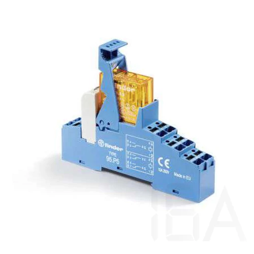 Finder Csatoló relé 1 váltóérintkező 10A 12V-os AC, 483180120060