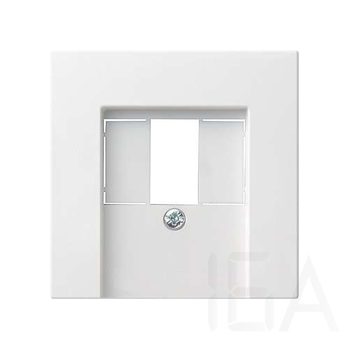 Gira USB fedlap System 55 matt fehér, 027627