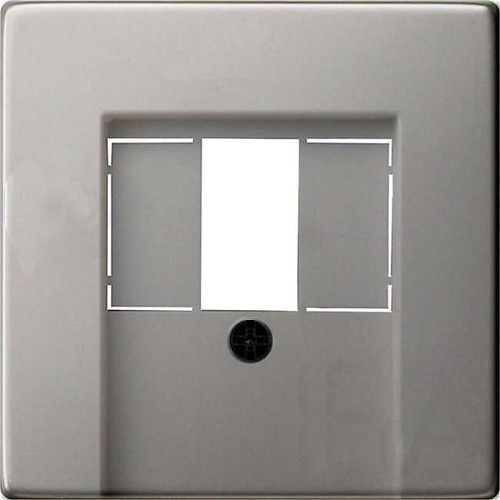 Gira USB fedlap System 55 nemesacél, 0876600