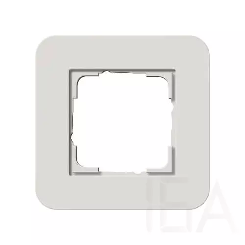 Gira E3, 1-es keret világos szürke/fehér, 211411